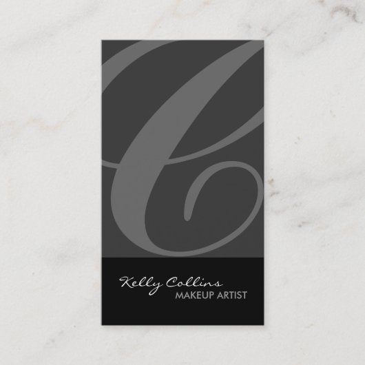 Monogram Visitekaartjes (Voorkant)