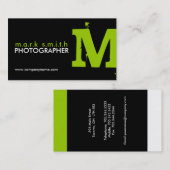 Monogram Visitekaartjes (Voorkant / Achterkant)