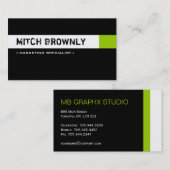 Monogram Visitekaartjes (Voorkant / Achterkant)