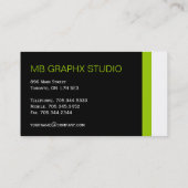 Monogram Visitekaartjes (Achterkant)