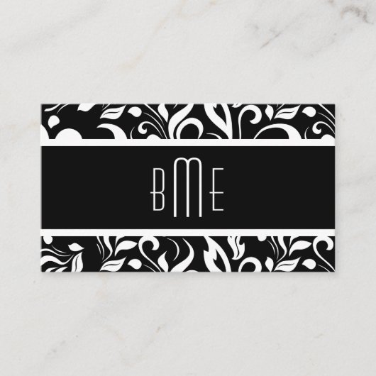 Monogram Visitekaartjes (Voorkant)