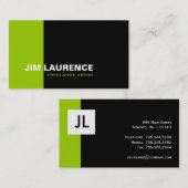 Monogram Visitekaartjes (Voorkant / Achterkant)