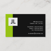 Monogram Visitekaartjes (Achterkant)