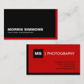 Monogram Visitekaartjes (Voorkant / Achterkant)