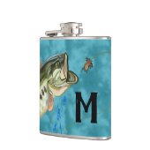 Monogram Vissen Heupfles (Links)