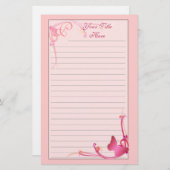 Monogram vlinderstationery briefpapier (Voorkant / Achterkant)