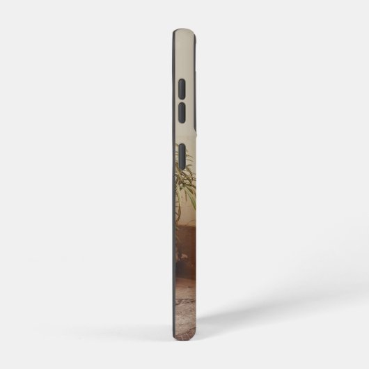 Monogram Voeg uw eigen fotokleurenblok toe Samsung Galaxy Hoesje (Rechterkant)