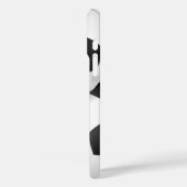 Monogram Voetbal Case-Mate iPhone Case (Achterkant / Links)