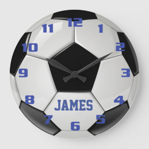 Monogram Voetbal Grote Klok