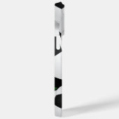 Monogram Voetbal iPhone Case (Achterkant / Rechts)