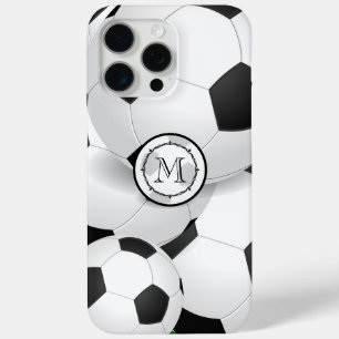 Monogram Voetbal iPhone iPhone 15 Pro Max Hoesje
