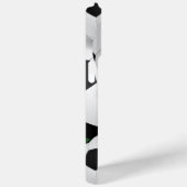 Monogram Voetbal iPhone Case-Mate iPhone Case (Achterkant / Rechts)