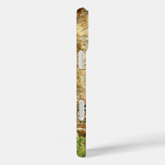 Monogram vogelpluistoren Case-Mate iPhone case (Achterkant / Rechts)