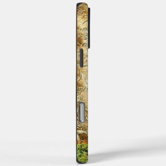 Monogram vogelpluistoren Case-Mate iPhone case (Achterkant / Rechts)