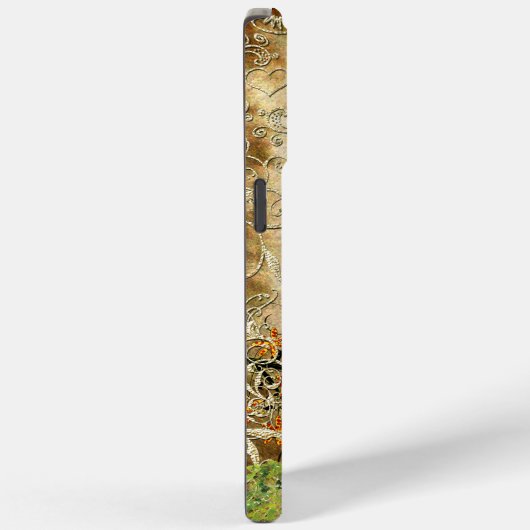 Monogram  vogelpluistoren Case-Mate iPhone case (Achterkant / Rechts)