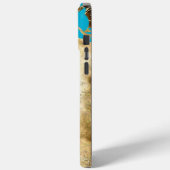 Monogram  vogelvuiltoren Damask iPhone 5 Case-Mate iPhone Case (Achterkant / Links)