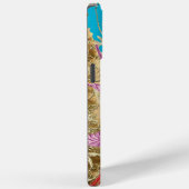 Monogram  vogelvuiltoren Damask iPhone 5 Case-Mate iPhone Case (Achterkant / Rechts)