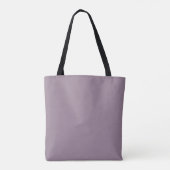 Monogram Volkskunst Libelle Paars Tote Bag (Achterkant)