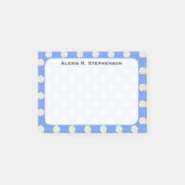 Monogram Volleybalballen Korensblauw Post-it® Notes