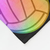 Monogram Volleyball Fleece Deken (Hoek)