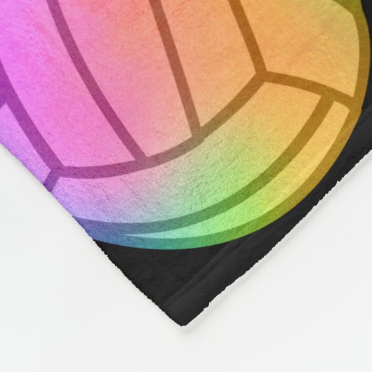 Monogram Volleyball Fleece Deken (Hoek)