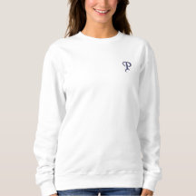 Monogram voor aangepaste geborduurde vrouwen