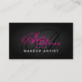 Monogram voor de kunstenaar Hair en Makeup Visitekaartje