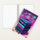 Monogram voor de liefde voor boeken (Binnen)