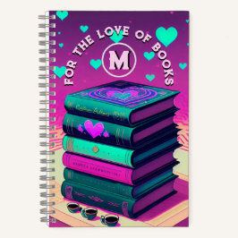 Monogram voor de liefde voor boeken