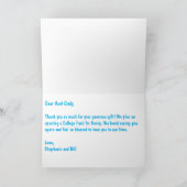 Monogram voor de walvis en de schildpad van Blauwe Kaart (Binnen)