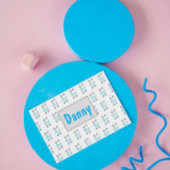 Monogram voor de walvis en de schildpad van Blauwe Kaart