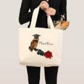 MONOGRAM VOOR DE ZEEVAARTUIGEN VAN afstuderen Grote Tote Bag (Voorkant (product))