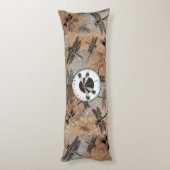 monogram voor dragonfly-onderdruk lichaamskussen (Achterkant (Verticaal))