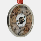  monogram voor dragonfly-onderdruk metalen ornament (Rechts)