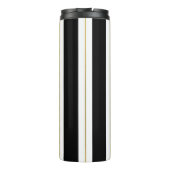 Monogram voor gepersonaliseerde Elegant Black & Go Thermosbeker (Achterkant)