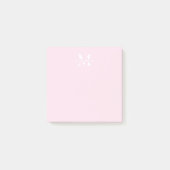 Monogram voor gepersonaliseerde naam post-it® notes (Voorkant)
