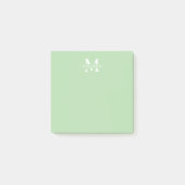 Monogram voor gepersonaliseerde naam post-it® notes (Voorkant)