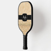 Monogram voor goudmakreel pickleball paddle (Links)