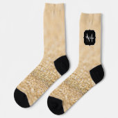 Monogram voor goudmakreel sokken (Links)