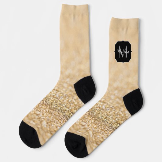 Monogram voor goudmakreel sokken (Links)