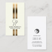 Monogram voor het beheer van evenementen voor brui visitekaartje (Voorkant / Achterkant)