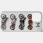 MONOGRAM VOOR MOTORCYCLI Case-Mate iPhone CASE (Achterkant (horizontaal))