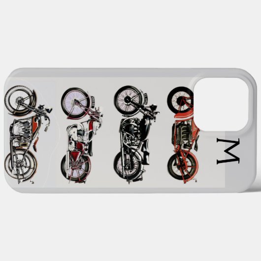 MONOGRAM VOOR  MOTORCYCLI Case-Mate iPhone CASE (Achterkant (horizontaal))