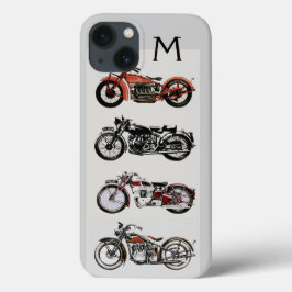 MONOGRAM VOOR MOTORCYCLI iPhone 13 HOESJE