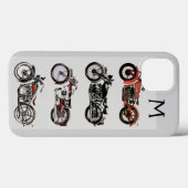 MONOGRAM VOOR MOTORCYCLI Case-Mate iPhone CASE (Achterkant (horizontaal))