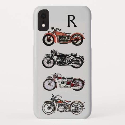 MONOGRAM VOOR  MOTORCYCLI Case-Mate iPhone CASE (Achterkant)