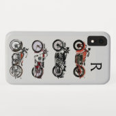 MONOGRAM VOOR  MOTORCYCLI Case-Mate iPhone CASE (Achterkant (horizontaal))