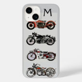 MONOGRAM VOOR  MOTORCYCLI Case-Mate iPhone CASE (Achterkant)