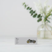 MONOGRAM VOOR MOTORCYCLI MINI VISITEKAARTJE (Staand voorkant)