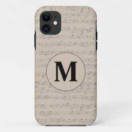 Monogram voor  muziekblad Case-Mate iPhone case